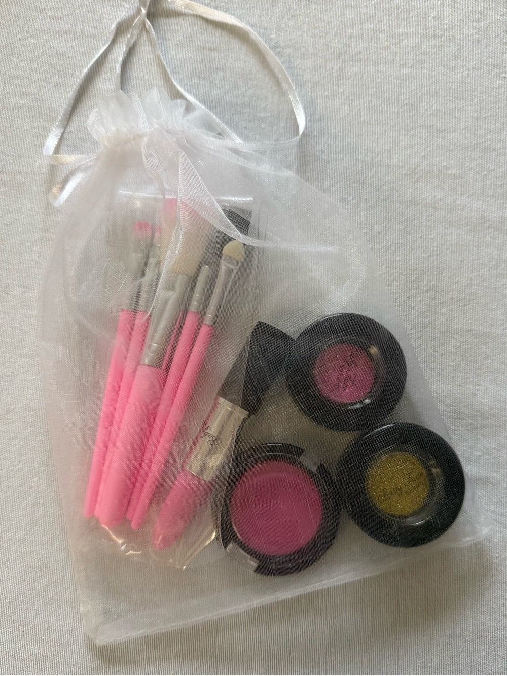 Babyface Makeup Playset - Pink Brush and Eyeshadow Kit